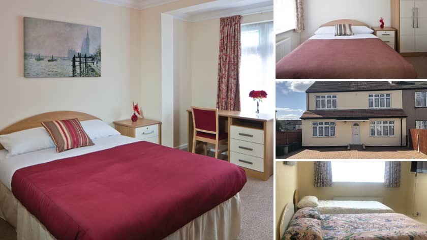 Montrose Guest House rooms and exterior
